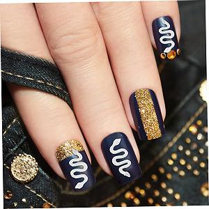 Шарми для нігтів Healeved Змії Ретро 100 шт. synthetic.ua - Фото 1