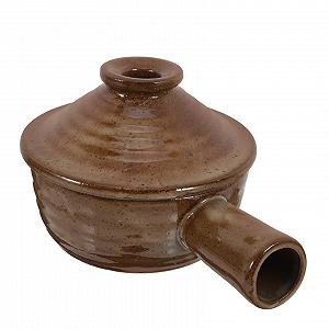 Керамическая кастрюля с крышкой натуральная термостойкая с антипригарным покрытием - Фото 1