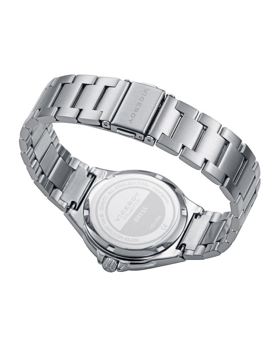 Часы женские Viceroy Dress 401294-57 стальные черные, фото №2 Часы женские Viceroy Dress 401294-57 стальные черные, фото №2