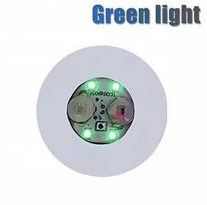 LED підсвітка для стаканів та пляшок Coasters самоклеючий діодний для бару та вечірок 6 шт світло Green - Фото 1