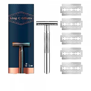 Бритва Gillette с 5 сменными лезвиями для моделирования бороды - Фото 1
