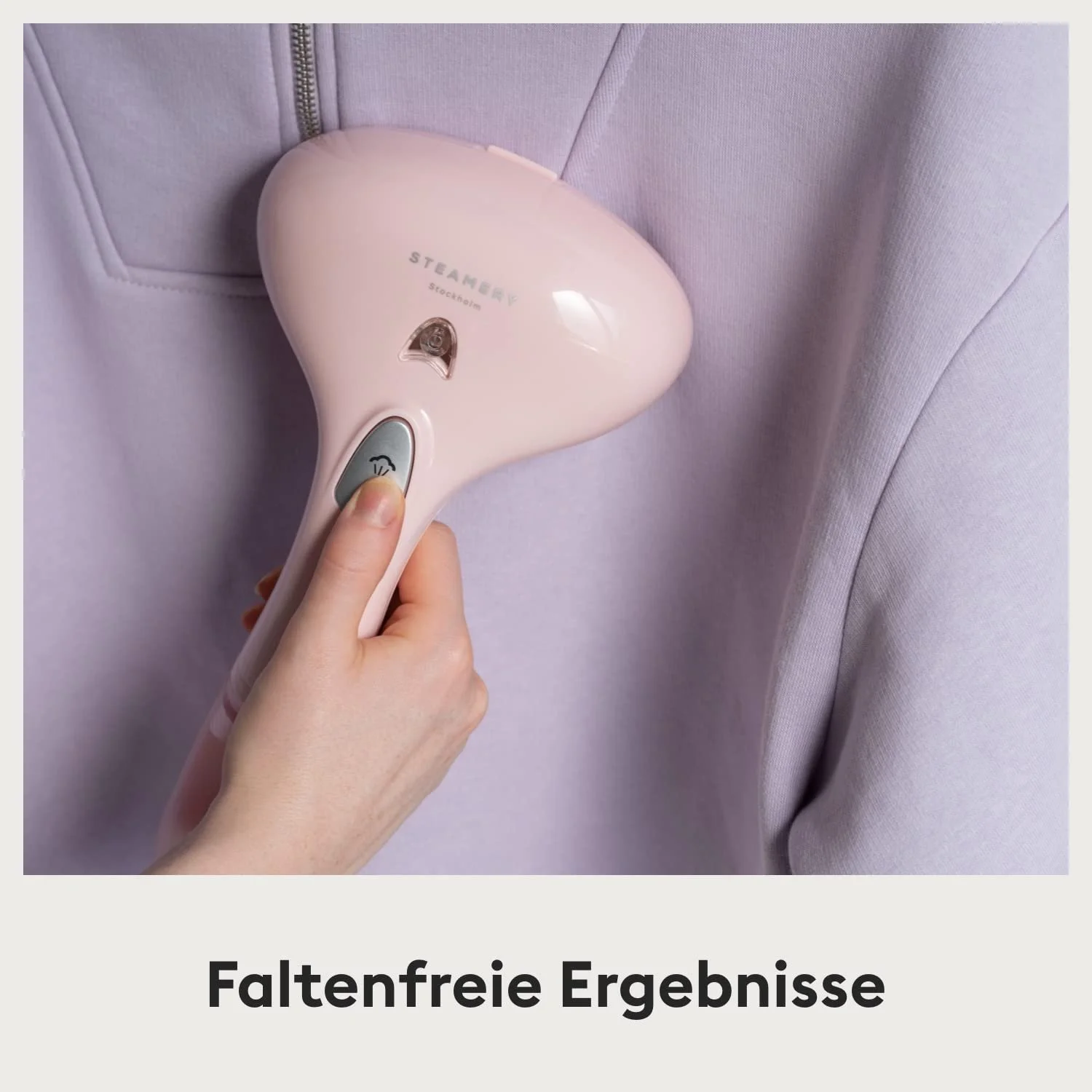 Вертикальный отпариватель Steamery Cirrus 1 1500 Вт Розовый, фото №4