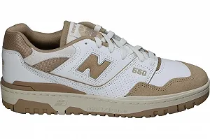 Кросівки New Balance 550 White Red Black - Фото 1