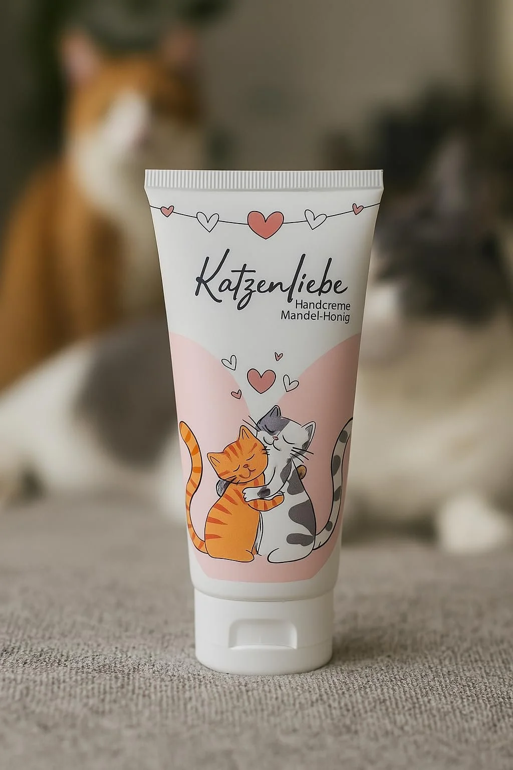 Крем для рук Katzenliebe Миндаль Мёд 100 мл Лимитированная серия, фото №3