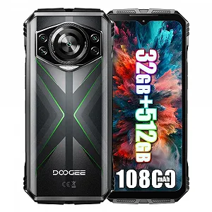 Смартфон DOOGEE S118 4G 32GB+512GB 10800mAh 6.58" FHD+ 50MP+12MP+32MP NFC Зеленый - Фото 1