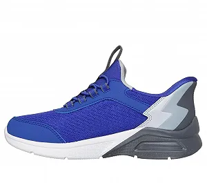 Кроссовки Skechers Microspec Max Brisk-stripe для мальчиков synthetic.ua - Фото 1