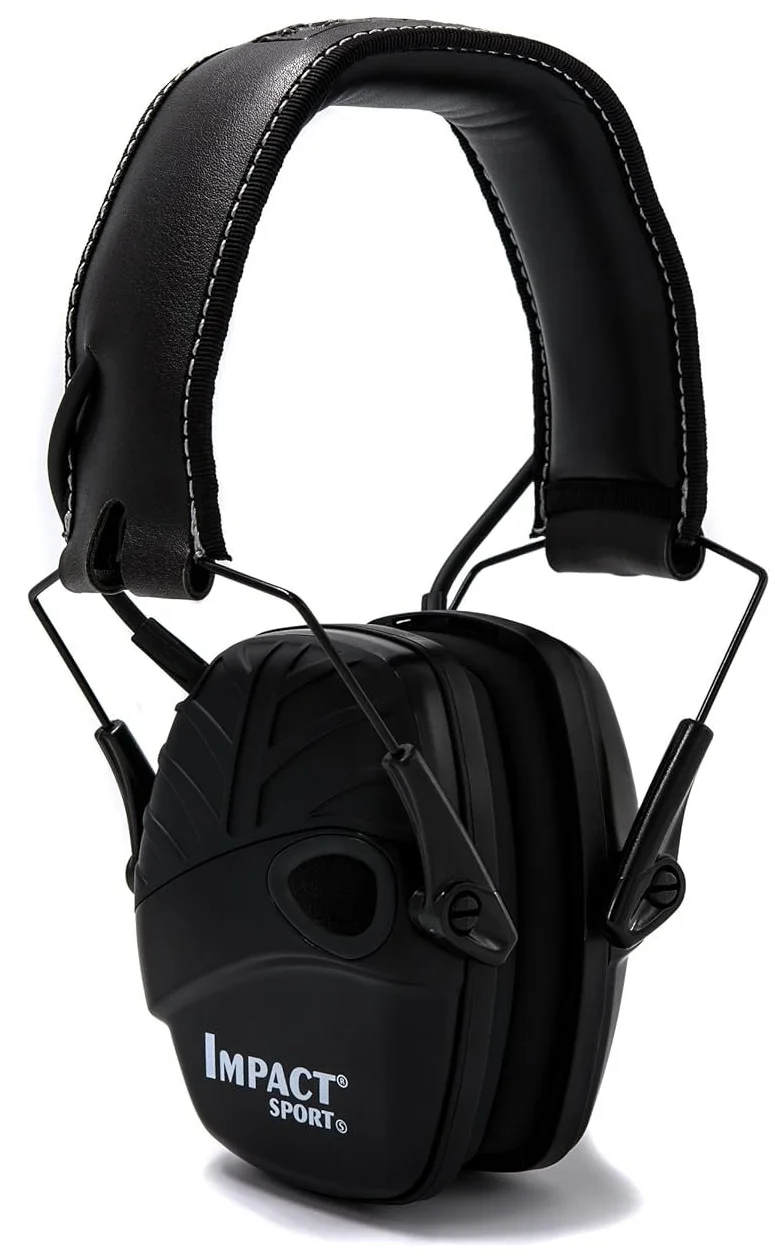 Активные стрелковые наушники Howard Leight by Honeywell Impact Sport / SNR 25 / Черные, фото №1