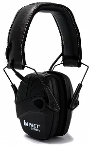 Активные стрелковые наушники Howard Leight by Honeywell Impact Sport / SNR 25 / Черные - Фото 1