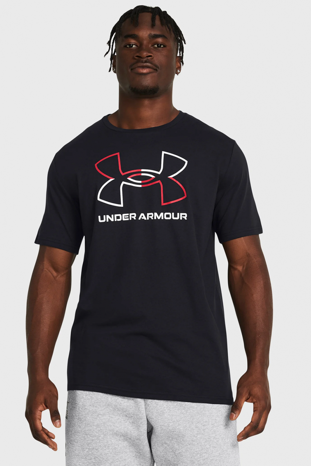 Футболка UA GL FOUNDATION UPDATE SS 1382915-001 Under Armour Чорний S, фото №1