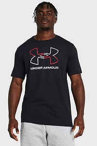 Футболка UA GL FOUNDATION UPDATE SS 1382915-001 Under Armour Чорний S - Фото 1