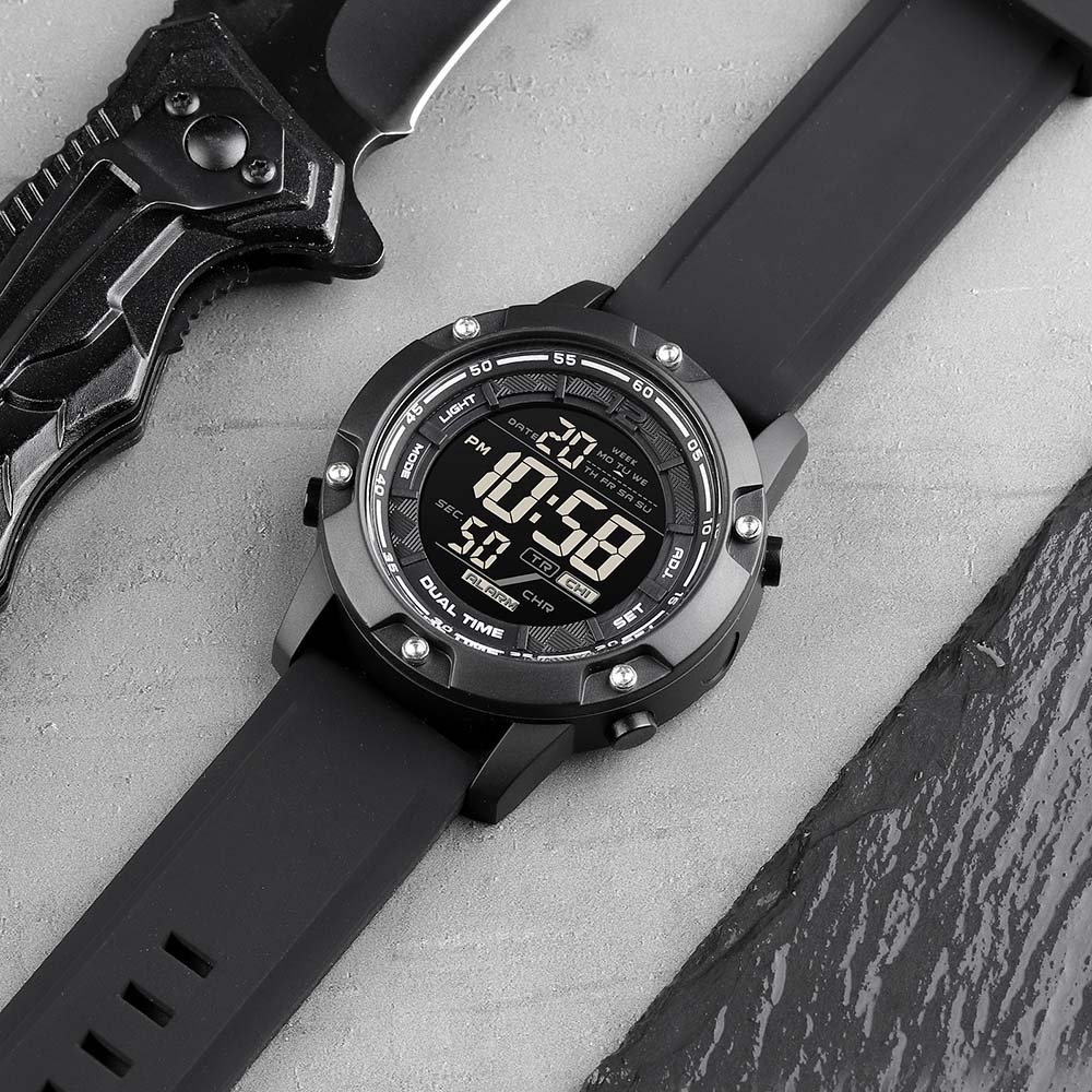 Годинник Skmei 1762BK All Black, фото №5