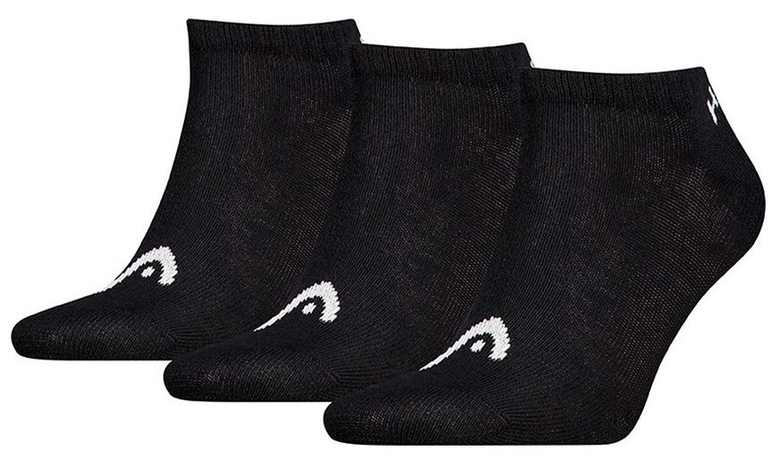 Шкарпетки Head ELEMENTS ALL SPORTS SNEAKER 3P Чорний  43-46, фото №1