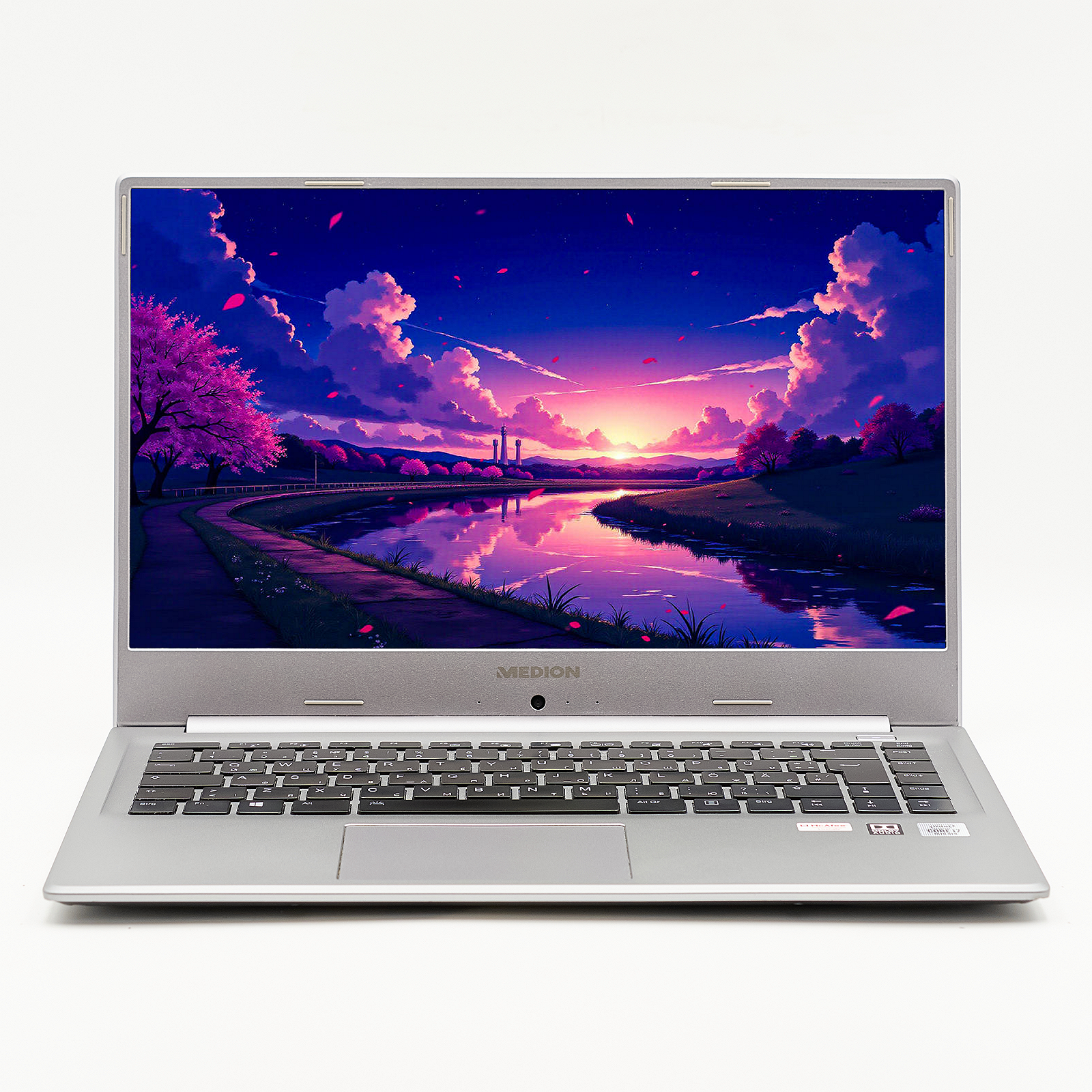 Ноутбук Medion Akoya S15447 Intel Core i7-10510U ОЗУ 32 ГБ SSD 1 ТБ Intel Graphics Металлический корпус Win10, фото №1
