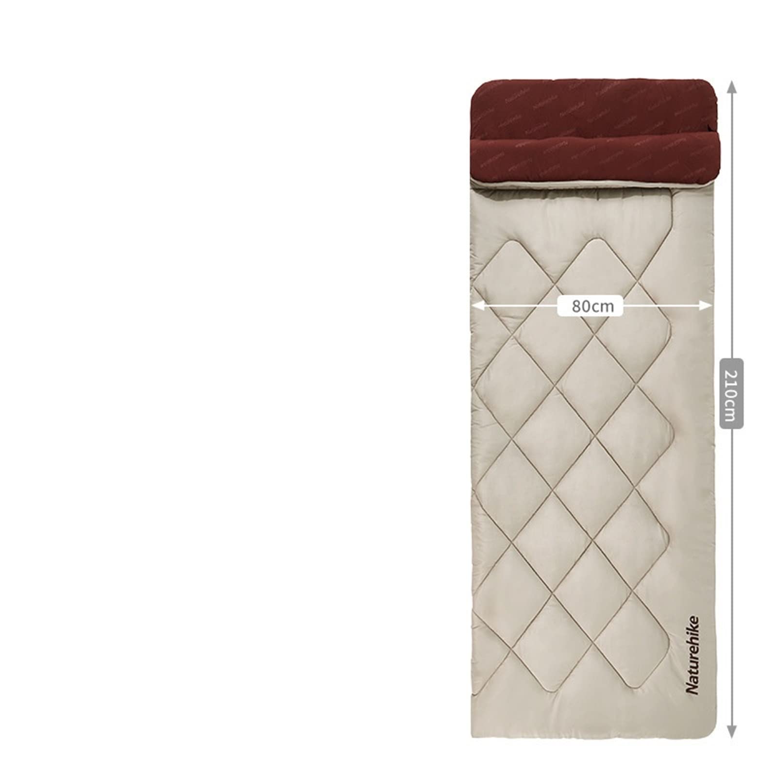 Спальний мішок MYVVKIA Outdoor Camp Сплайсинг Зимовий Бавовна Тент Утеплений, фото №7