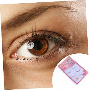 Ресницы Angoily Untere Wimpernstreifen 30 пар Прозрачный стебель Низкое волокно synthetic.ua - Фото 1
