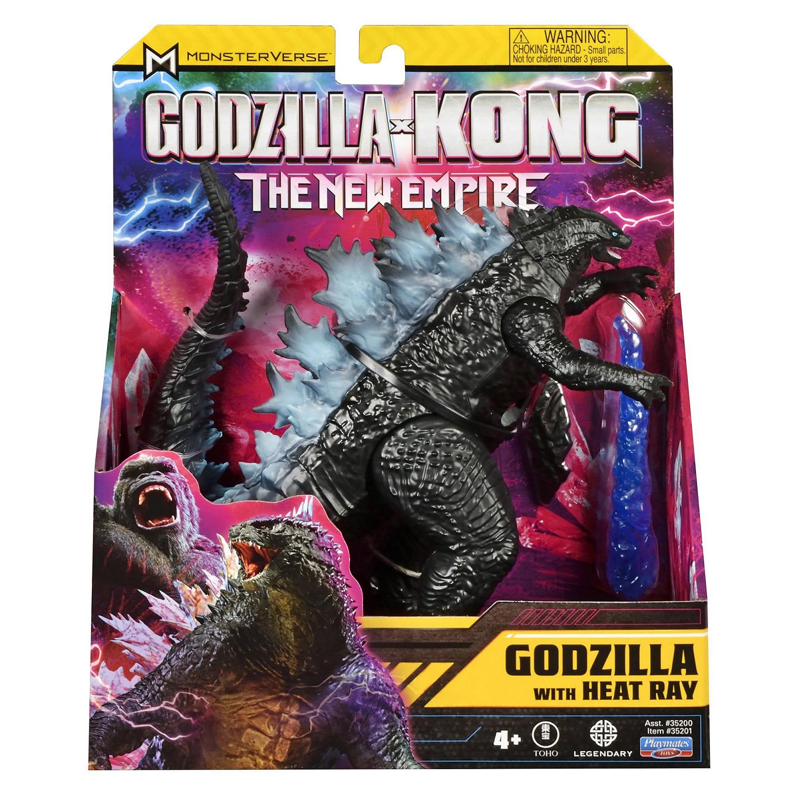 Фігурка Godzilla X Kong Monsterverse Basic Series Годзілла 15,2 см з тепловим променем, фото №3