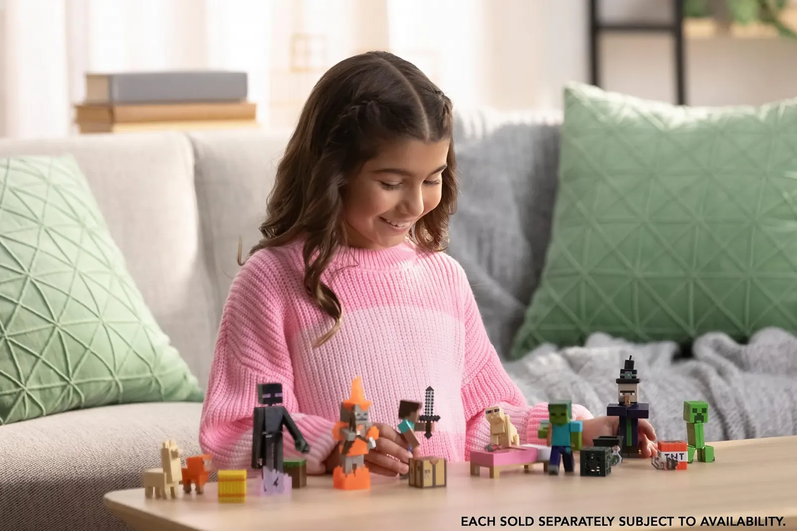 Набір фігурок Mattel Minecraft Steve з аксесуарами 8,3 см, фото №2