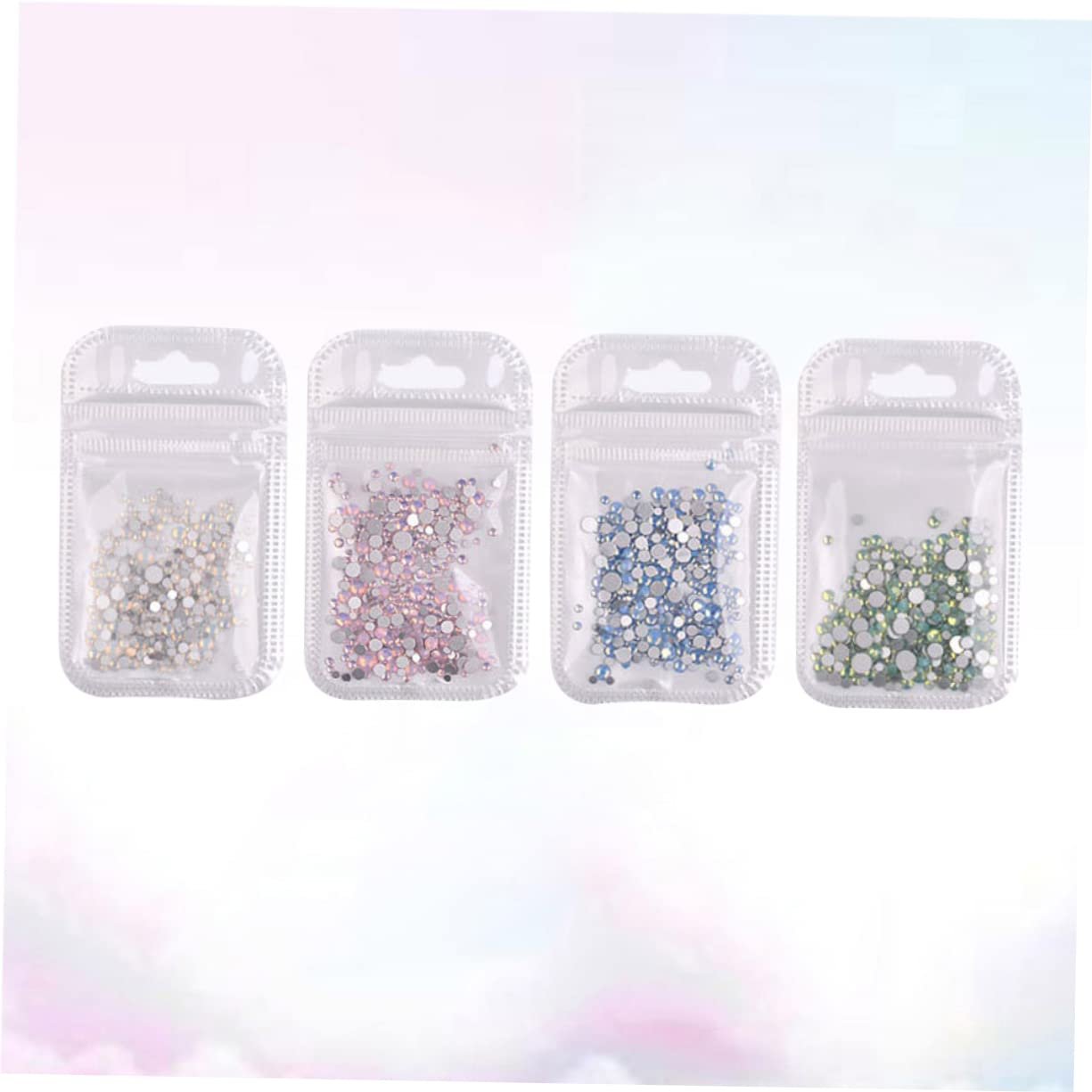 Стразы Стекло Beavorty Разноцветные 4 шт., фото №9