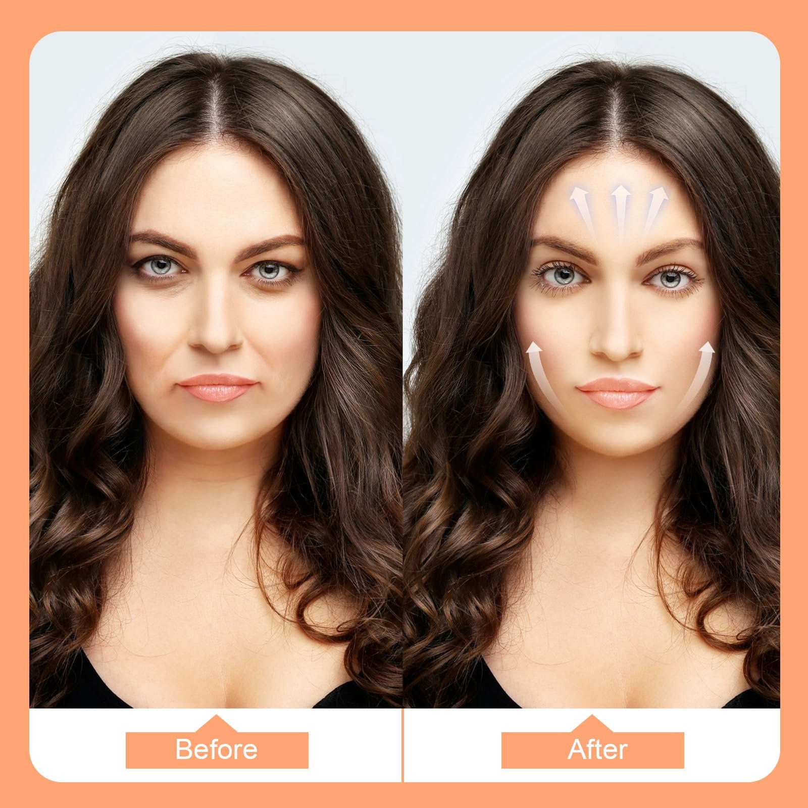 Набор патчей для подтяжки лица Lyreh, 188 шт., включая водонепроницаемые невидимые ленты для подтяжки лица, фото №3