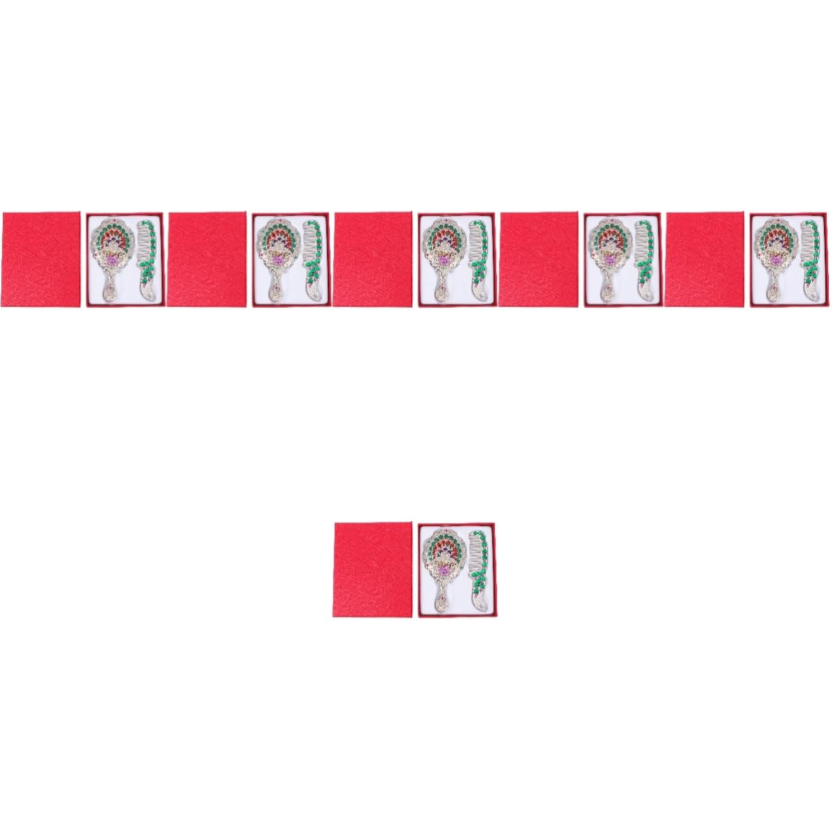 Зеркало Angoily Набор 6 Винтажное Ручное Зеркало с Гребнем Антикварный Ретро Набор лупа, фото №1 Зеркало Angoily Набор 6 Винтажное Ручное Зеркало с Гребнем Антикварный Ретро Набор лупа, фото №1