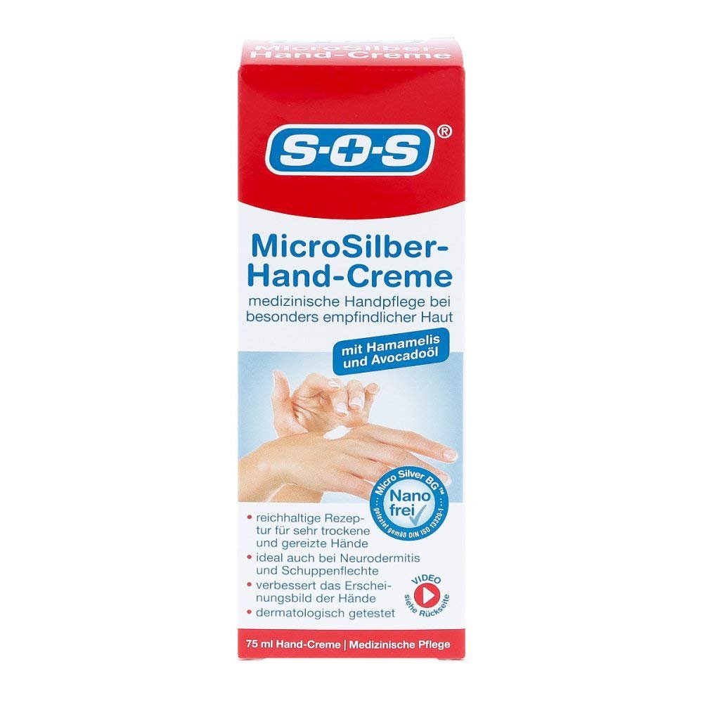 Крем для рук SOS Micro Silver 75 мл, фото №2