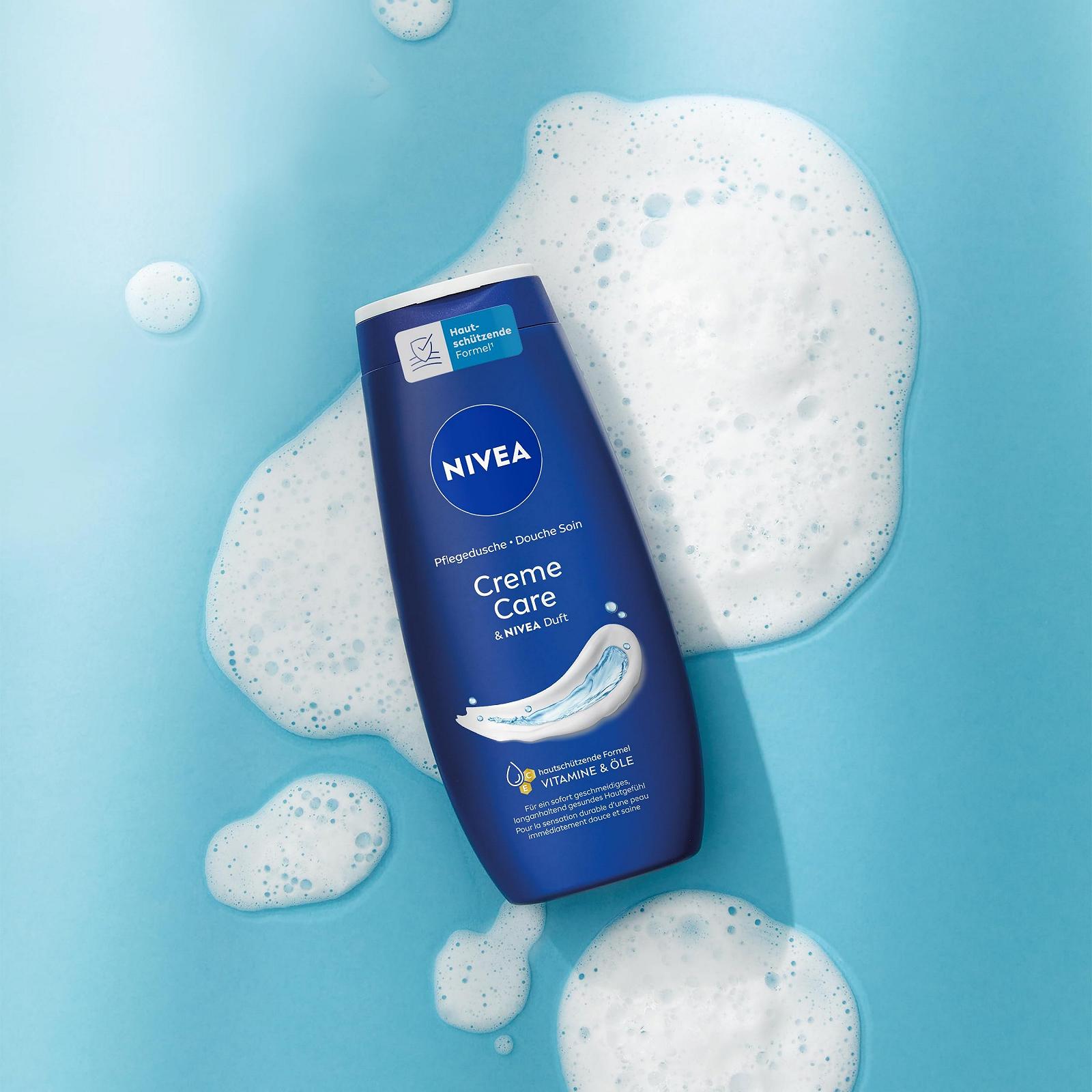 Гель для душа NIVEA Creme Care увлажняющий с витаминами и ценными маслами 250 мл, фото №8 Гель для душа NIVEA Creme Care увлажняющий с витаминами и ценными маслами 250 мл, фото №8