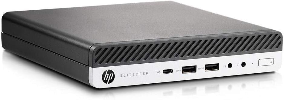 Мини ПК HP EliteDesk 800 G3 / Intel Core i5-7500T / RAM 16GB / SSD 512GB / LAN / Wi-Fi / Bluetooth / Windows 11 / Черный, фото №3