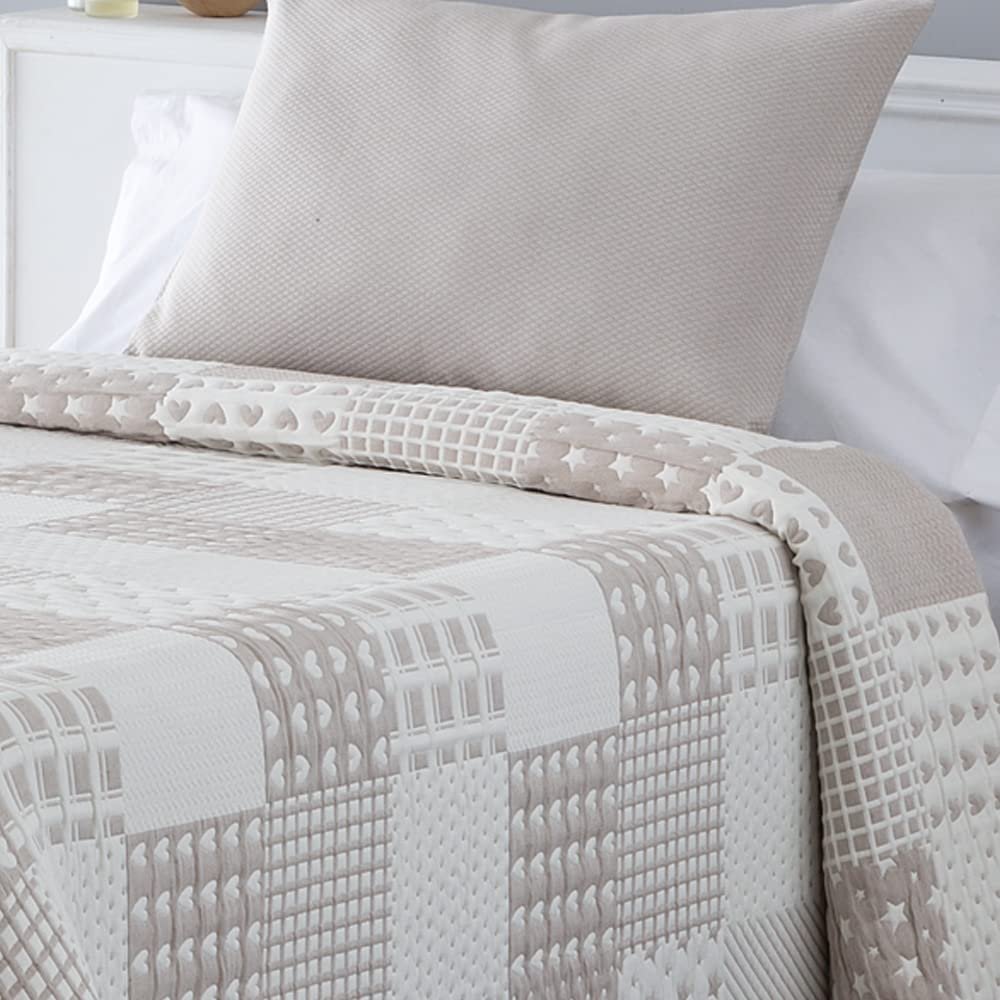 Покривало VIALMAN Бежевий 90см ліжко 180см x 270см, фото №2