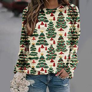 Світшот Ugly Christmas Жіночий Зимовий Funny Christmas ціна на synthetic.ua - Фото 1 Світшот Ugly Christmas Жіночий Зимовий Funny Christmas synthetic.ua - Фото 1