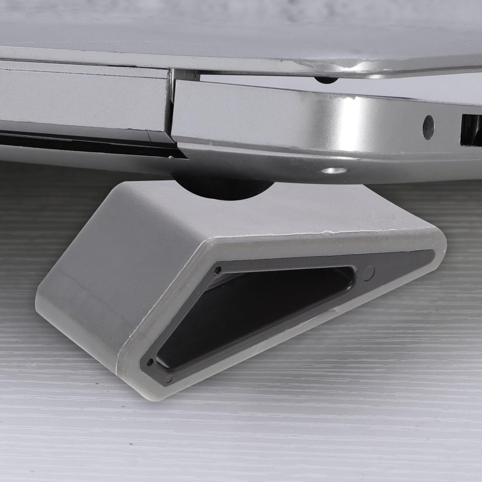 Подставка для ноутбука регулируемая по высоте Tofficu, 2 шт., частично стабильный держатель для ноутбука для охлаждения и эргономичной работы, черная, фото №6