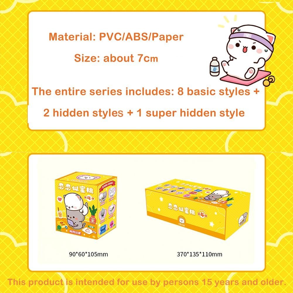 Фигурки Mitao Cat Series 4 Blind Box, 3 шт, фото №2