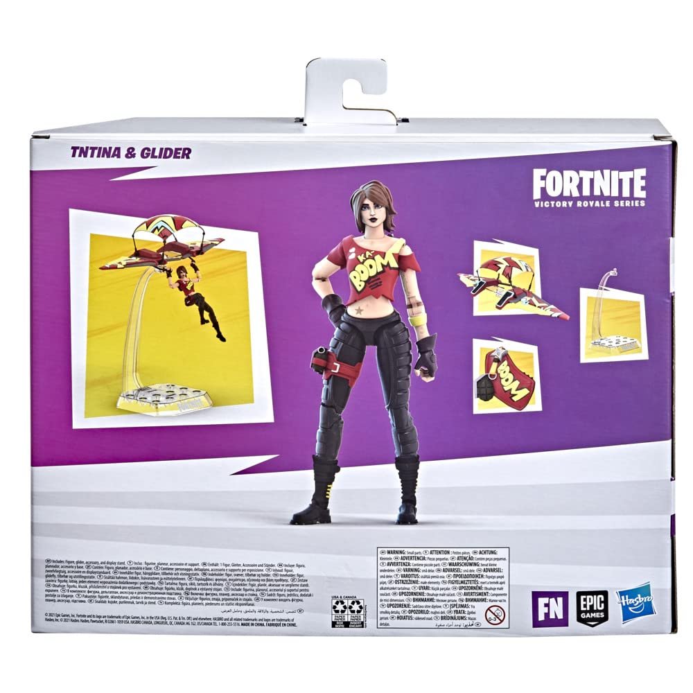 Фигурка Hasbro Fortnite Victory Royale Series TNTina с глайдером, коллекционная, 15 см с аксессуарами, от 8 лет, фото №5