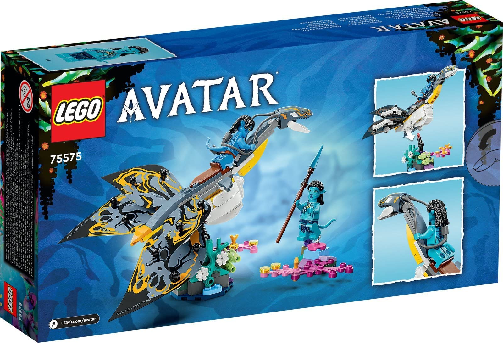 Конструктор Lego Avatar Набір 75575 Discovery of Ilu & 75576 Skimwing Adventure, фото №3