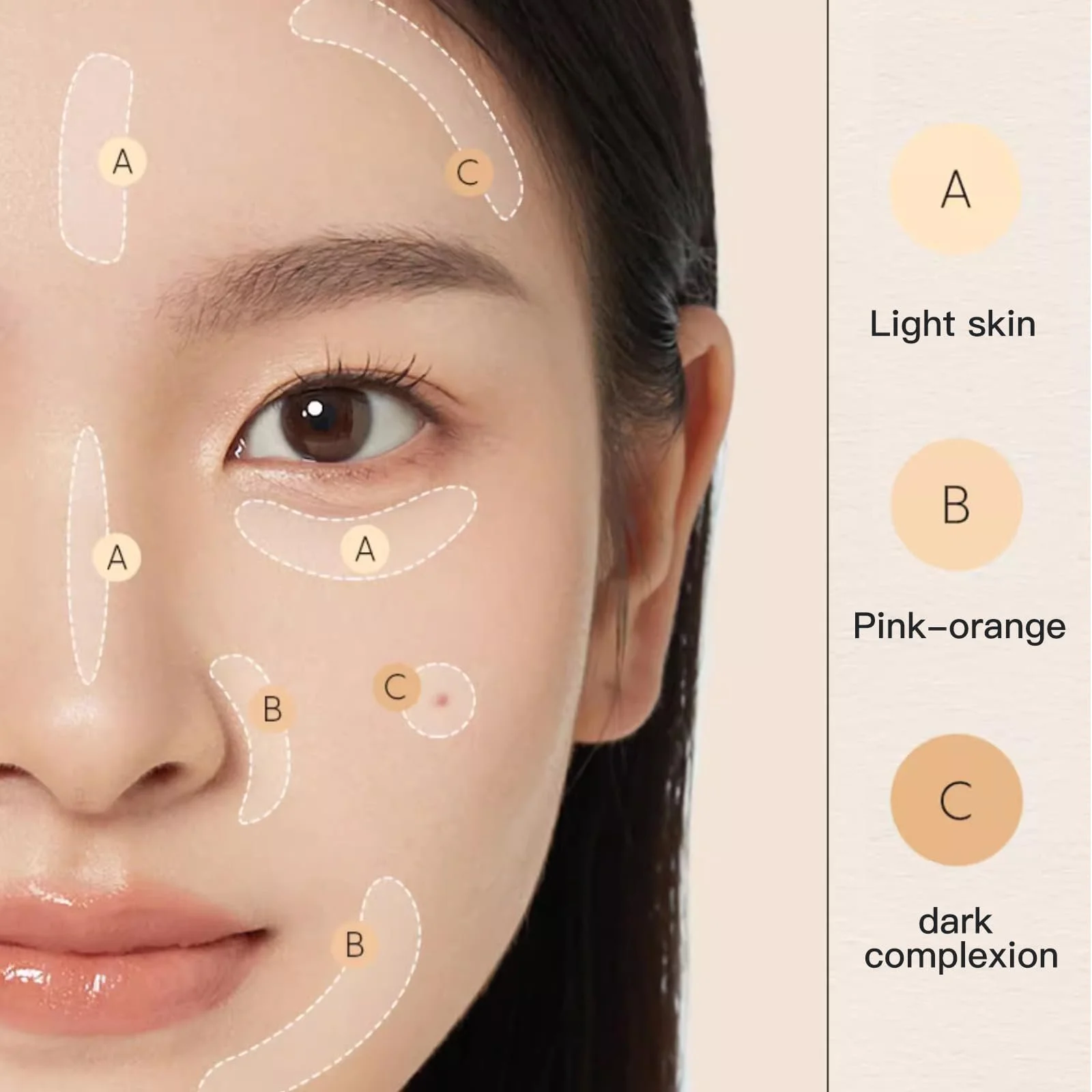 Консилер Трехцветный Водонепроницаемый 3 Colours, фото №6 Консилер Трехцветный Водонепроницаемый 3 Colours, фото №6