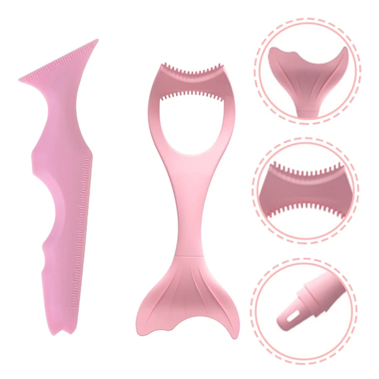 Силіконова форма для губної помади, трафарети для олівців для брів, фото №7