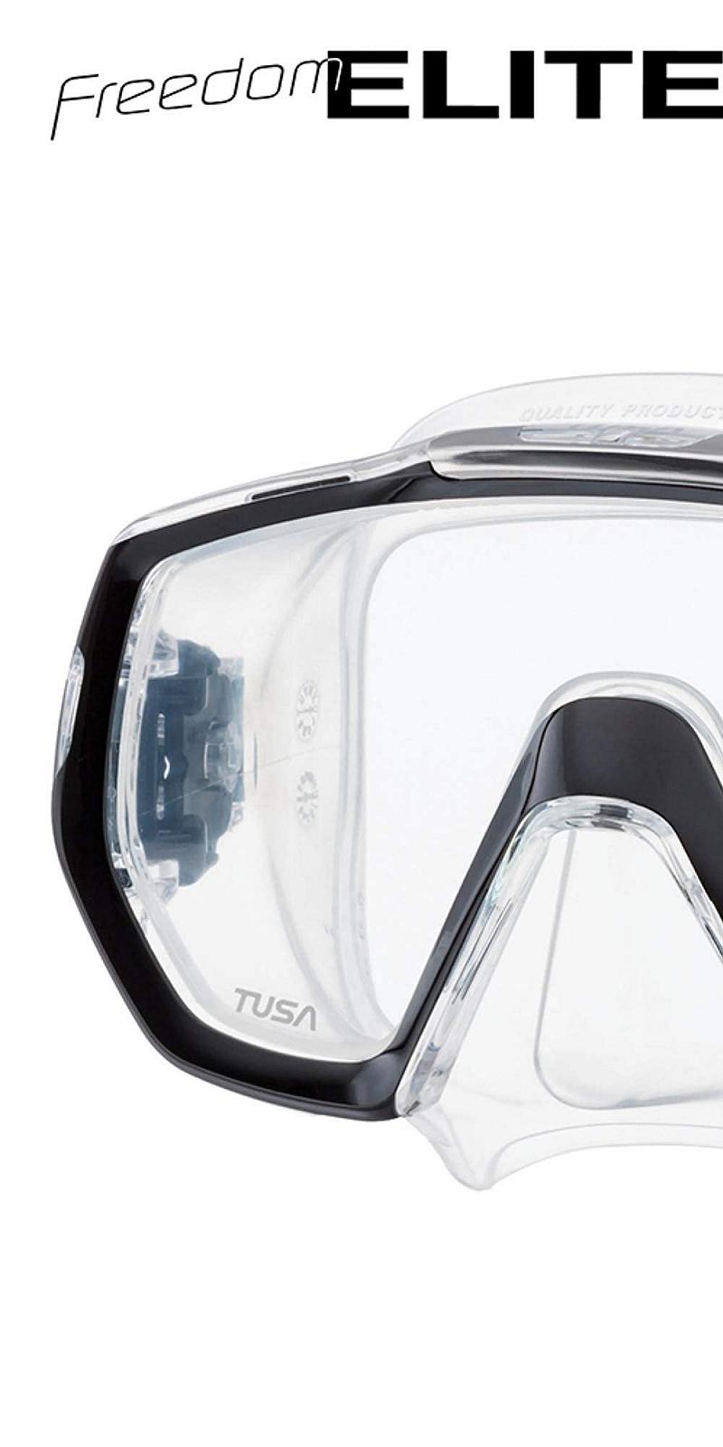 Маска для снорклінгу та дайвінгу Tusa Freedom Elite M-1003, фото №2