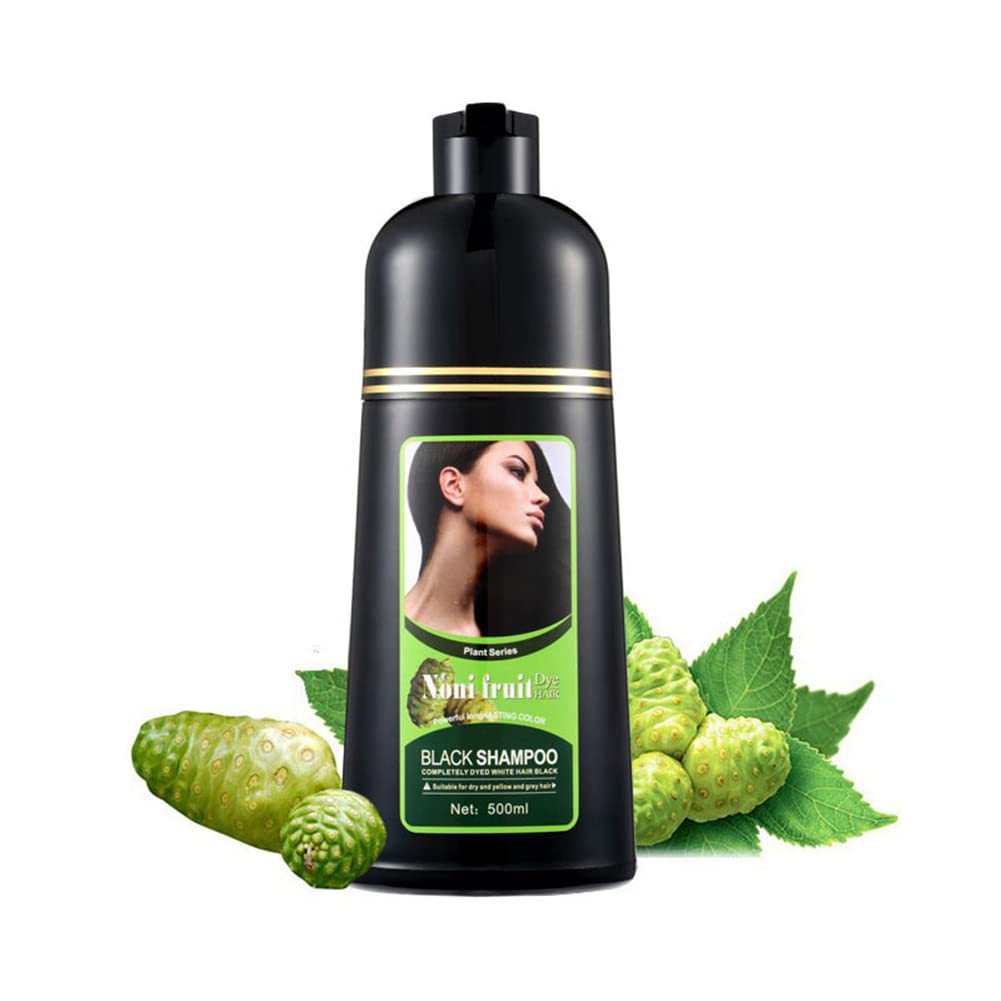 Шампунь для волос Organic Natural Fast Black Hair Colour 500 мл, фото №3