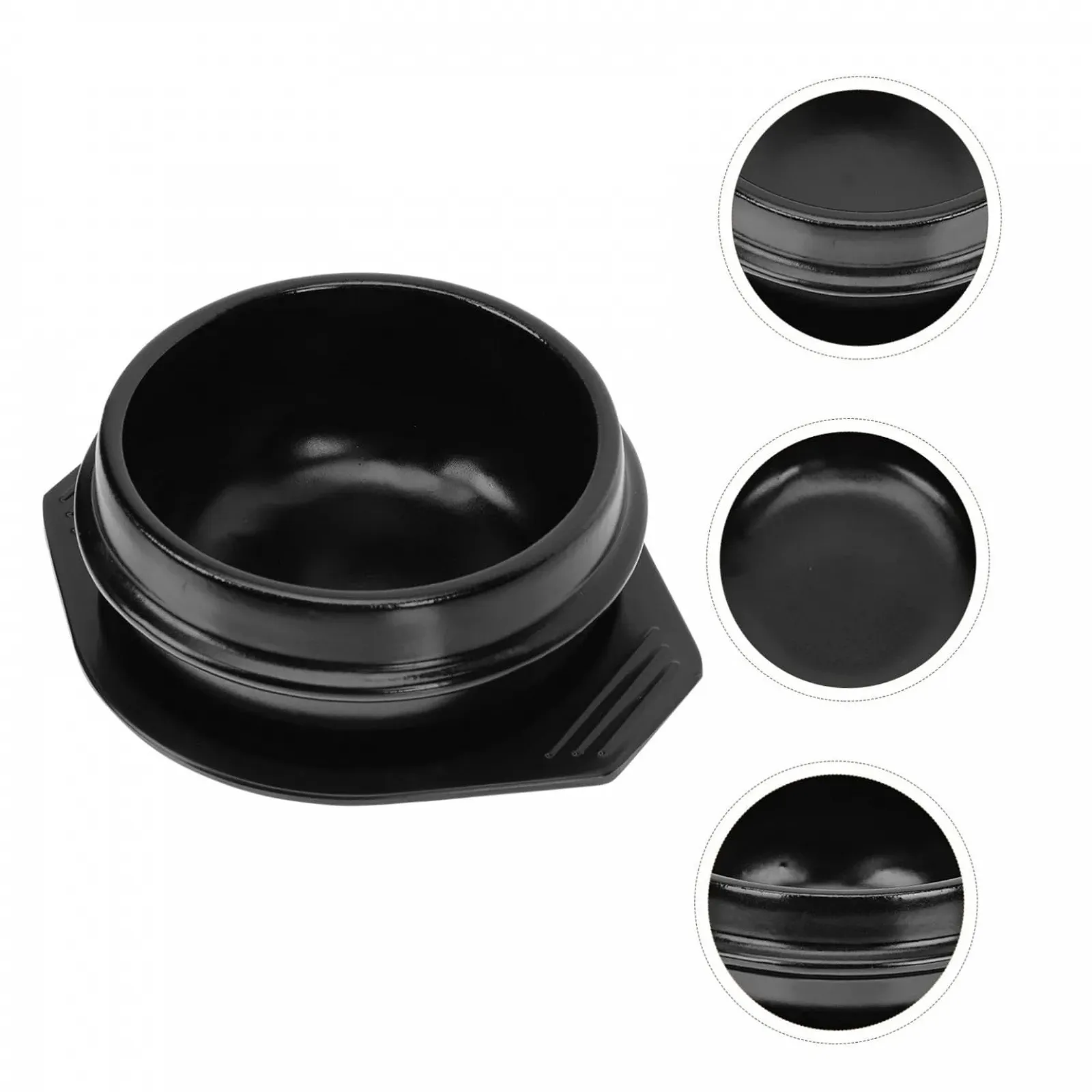 Каструля керамічна iplusmile з підносом для бібімбапу термостійка, фото №5 Каструля керамічна iplusmile з підносом для бібімбапу термостійка, фото №5