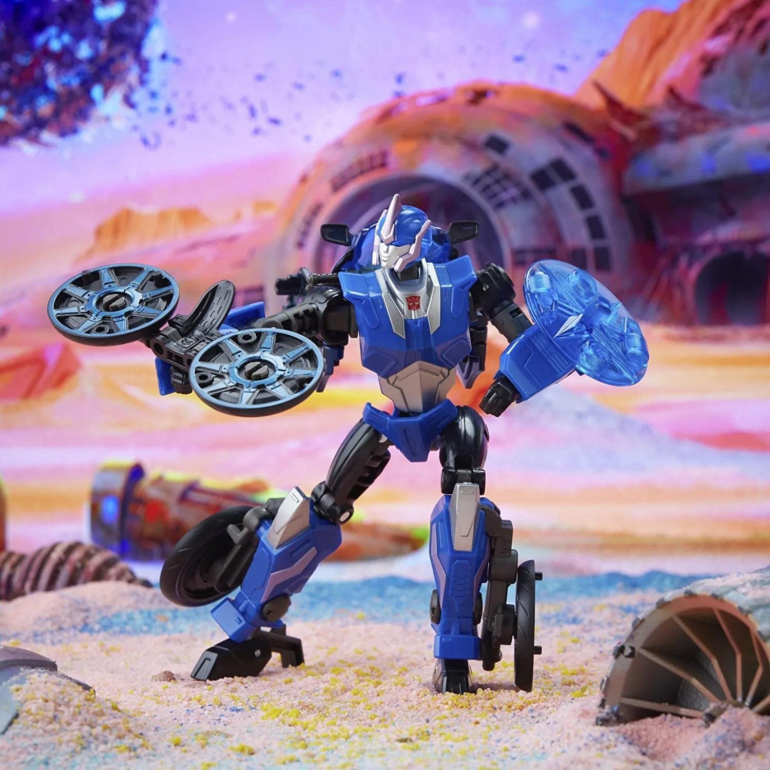 Фигурка Deluxe Prime Universe Arcee Transformers Generations Legacy, 14 см, фото №3