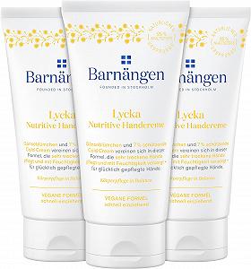 Крем для рук Barnängen Lycka, набор 3 x 75 мл - Фото 1