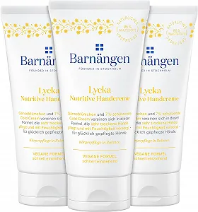 Крем для рук Barnängen Lycka, набір 3 x 75 мл - Фото 1