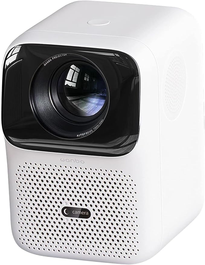 Мультимедийный проектор Wanbo T4 Full HD 450 Лм Wi-Fi Bluetooth с динамиками, фото №2