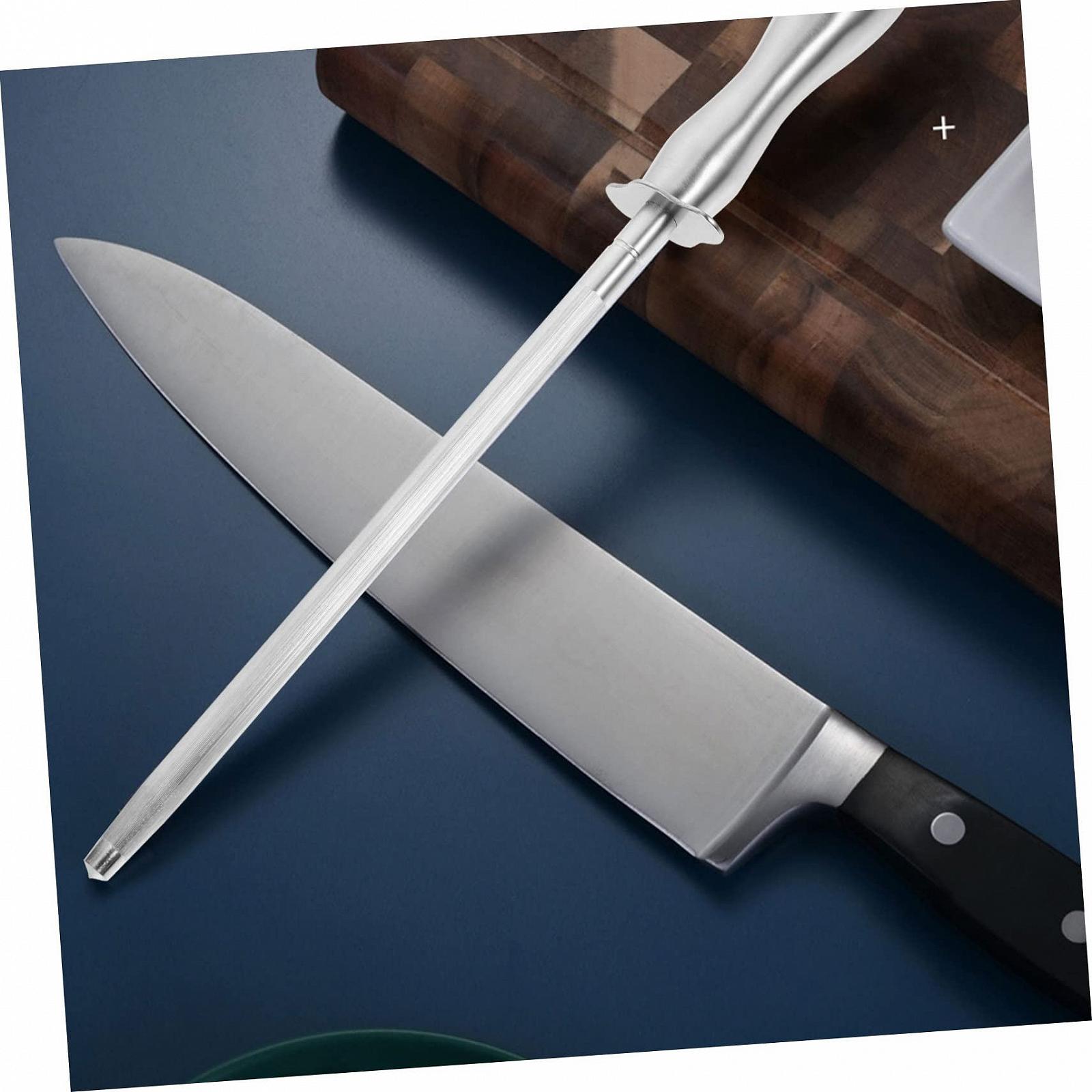 Мусат для ножей из нержавеющей стали с большой поверхностью, фото №9