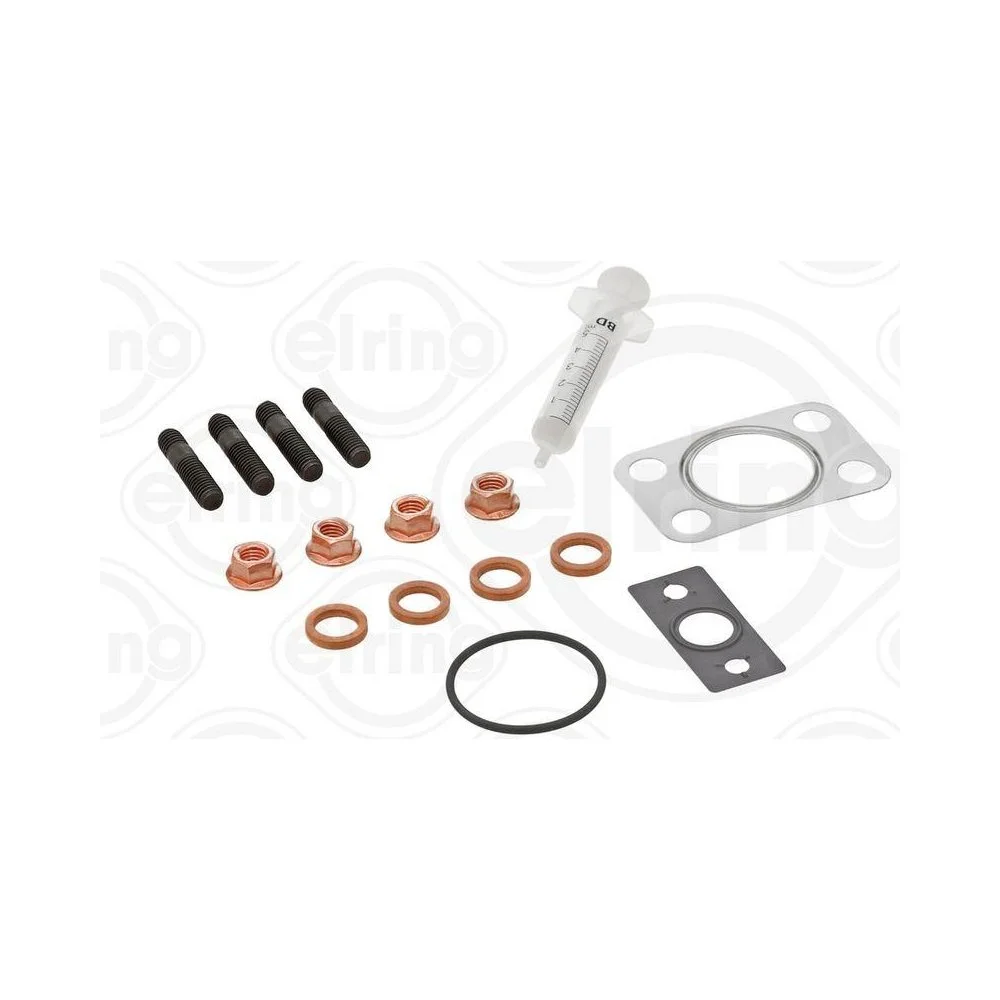 Монтажний комплект, турбокомпресор ELRING 714.600, фото №1