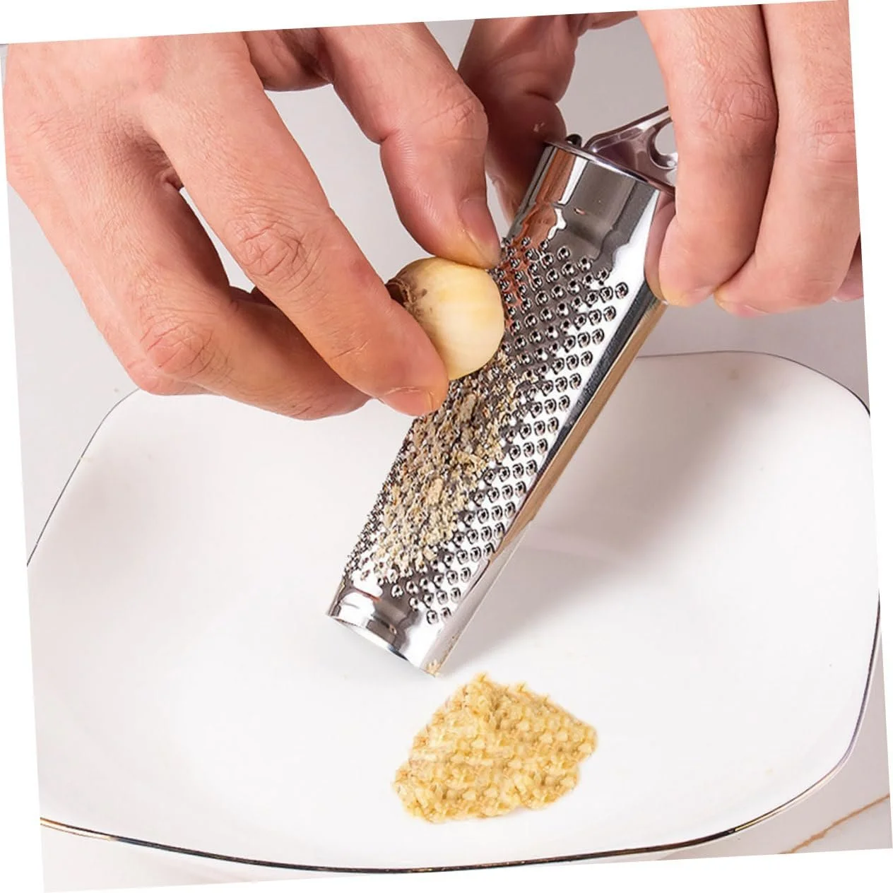 Терка Abaodam кухонна для імбиру, часнику та лимона портативна практична для ефективного приготування, проста у зберіганні та міцна для щоденного використання, фото №9 Терка Abaodam кухонна для імбиру, часнику та лимона портативна практична для ефективного приготування, проста у зберіганні та міцна для щоденного використання, фото №9