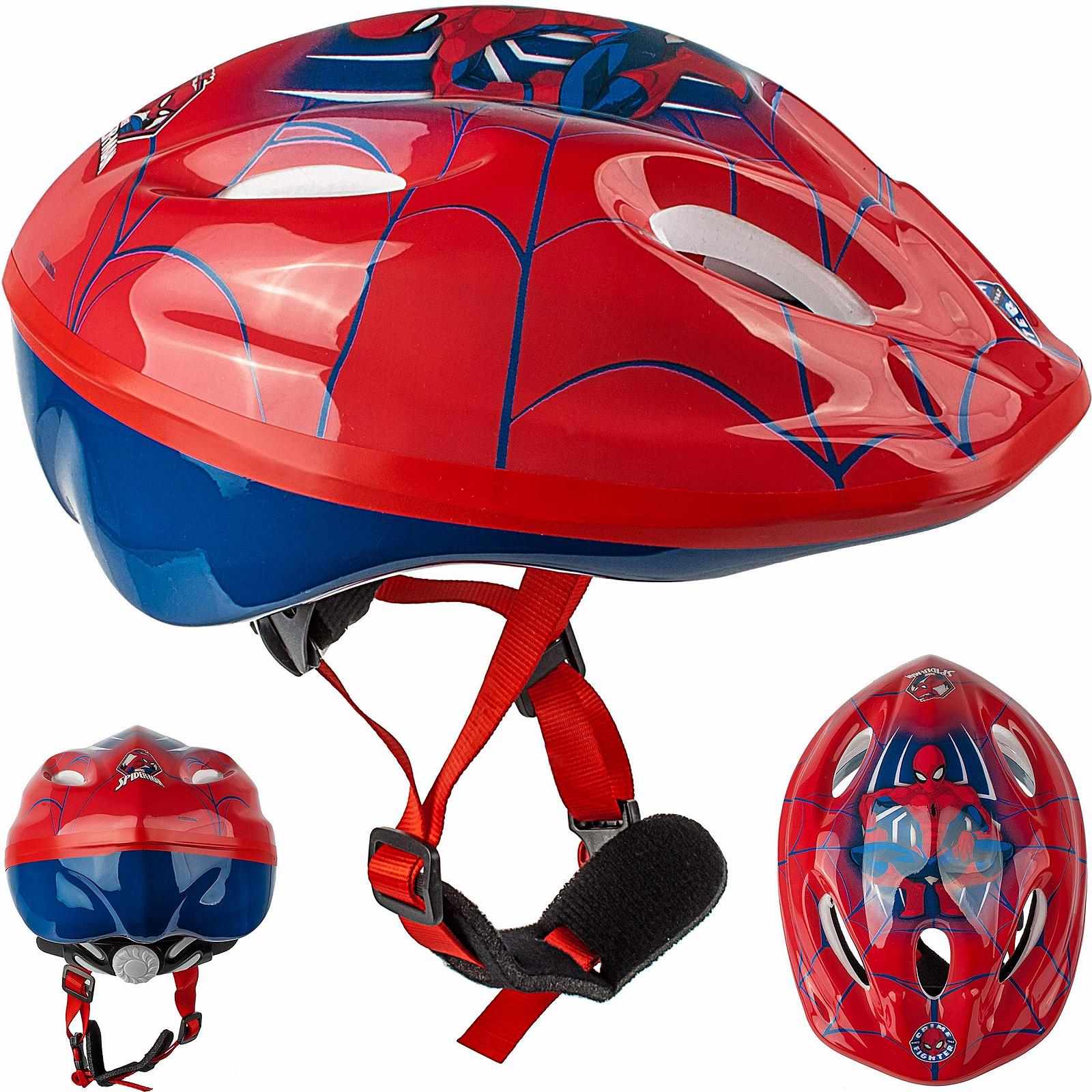 Детский шлем Spyderman alles-meine.de GmbH, размер 52-56 см, регулируемый, фото №1