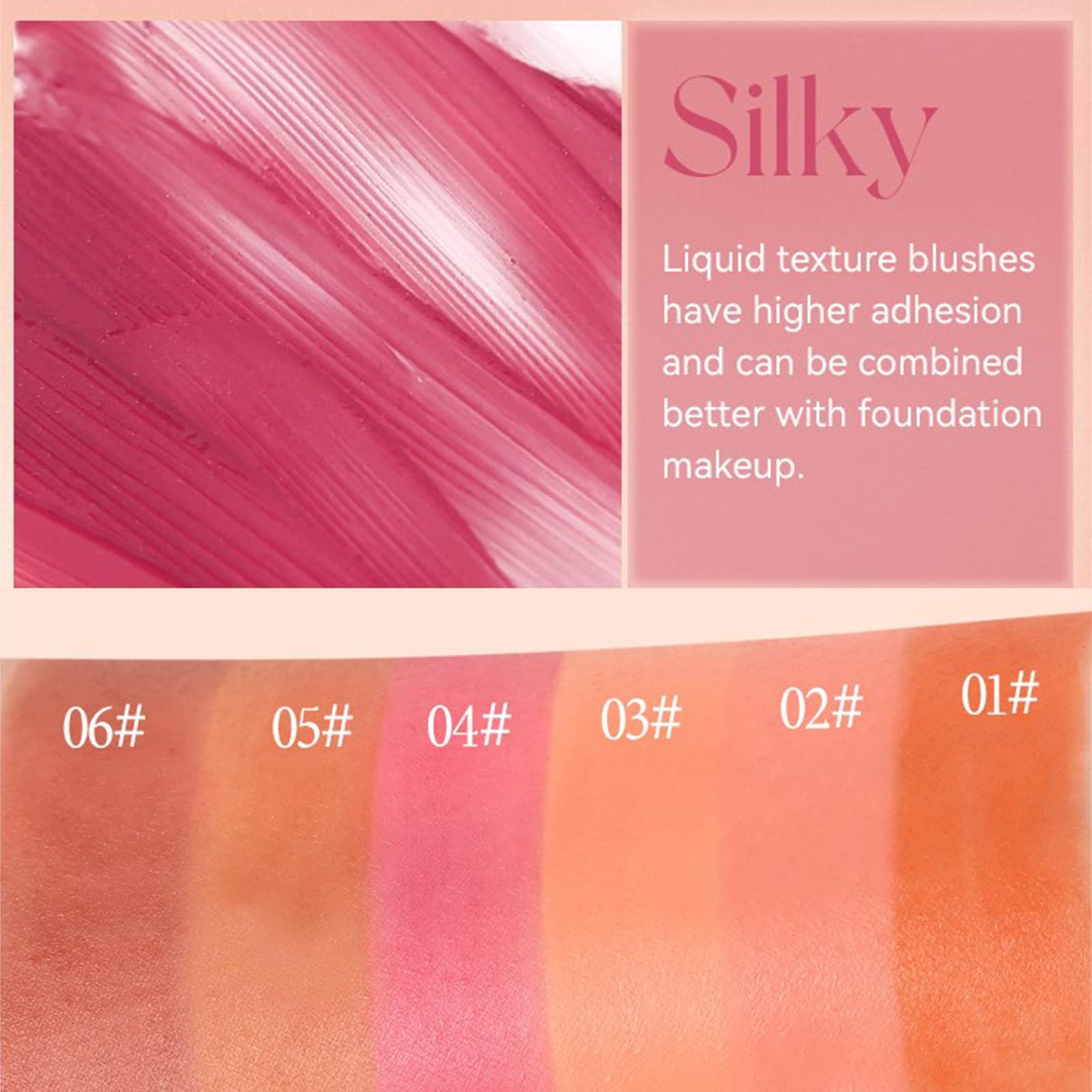 Жидкие румяна Holzsammlung Liquid Blush 3 шт., фото №6