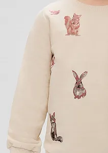 Толстовка s.Oliver с блестящими деталями synthetic.ua - Фото 1