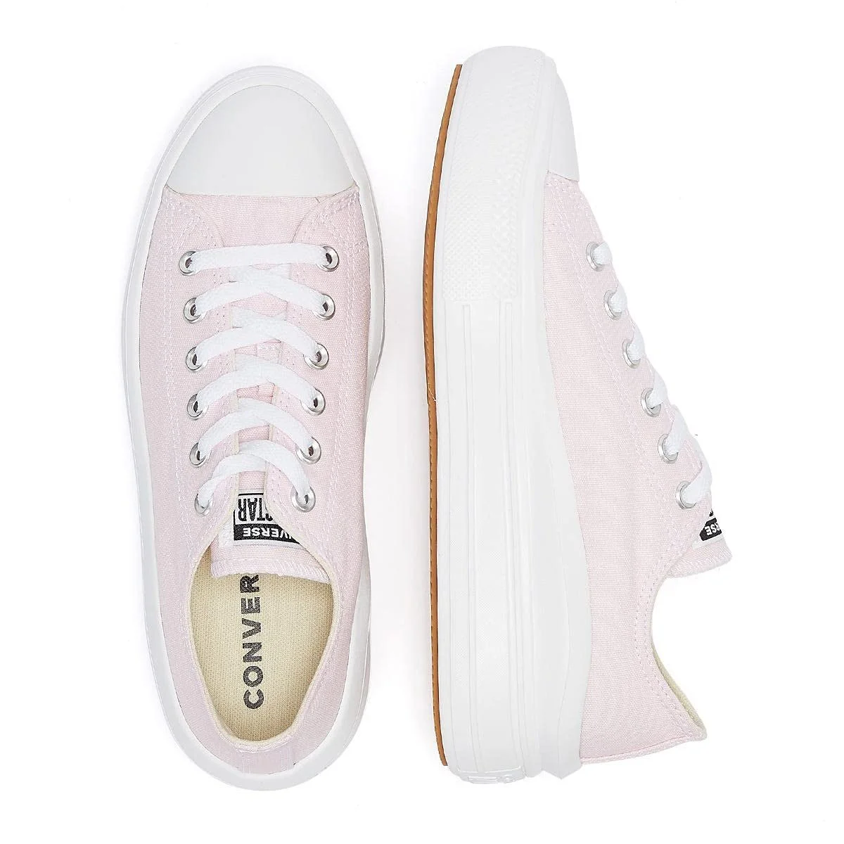 Кеды Converse Move Platform Hi женские Black/White, фото №3