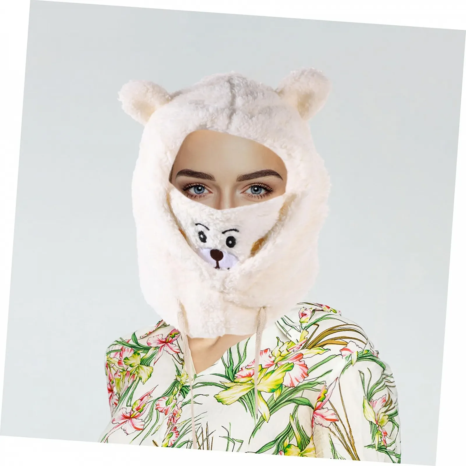 Плюшева шапка LIFKOME, фото №2